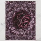 De Lettre En-tête rose Mandala (Dos)