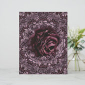De Lettre En-tête rose Mandala (Debout devant)