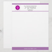 De Lettre Logo d'entreprise | Auto-adressé | En-tête (Devant / Derrière)