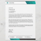 De Lettre Modèle en-tête (Devant)