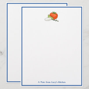 De Lettre Note du chef italien Caprese en-tête papier à lett