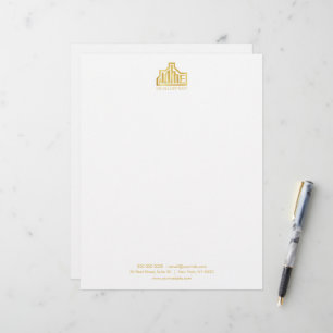 De Lettre Papier à en-tête professionnel personnalisable pou