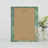 De Lettre Papier en-tête en granit moderne (Debout devant)