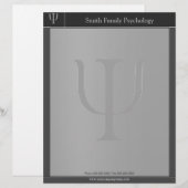 De Lettre Personnalisée Psychologue en-tête (Devant / Derrière)