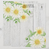 De Lettre Poêles en-tête personnalisé (Devant / Derrière)