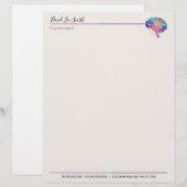 De Lettre Psychologue / Neurologue en-tête (Devant / Derrière)