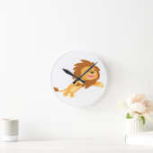 De leuke Blije Klok van de Muur van de Leeuw van (Huis)