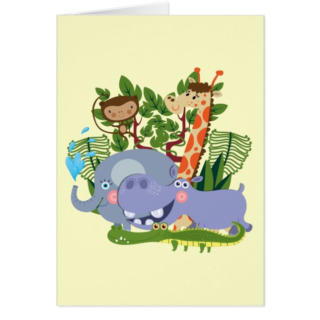 De leuke Dieren van de Safari (Voorkant)