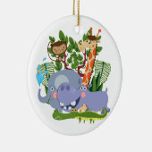 De leuke Dieren van de Safari Keramisch Ornament (Rechts)