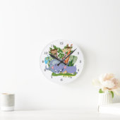 De leuke Dieren van de Safari Ronde Klok (Huis)