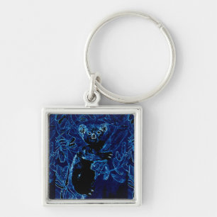 De leuke Dierlijke Koala van de Kunst Sleutelhanger