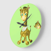 De leuke Giraffe van het Baby Grote Klok (Hoek)