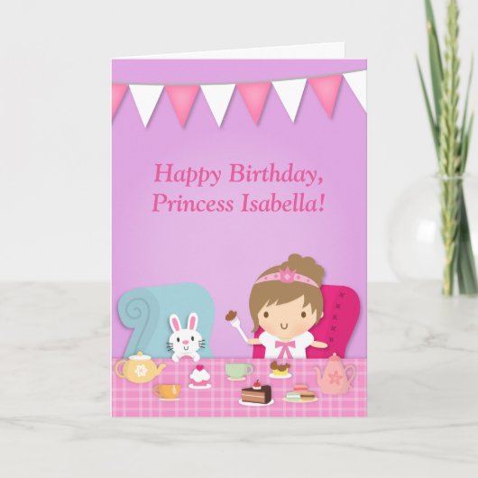 De leuke Groet van de Verjaardag van het Kaart (Voorkant)