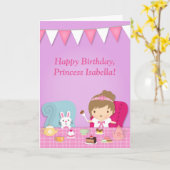 De leuke Groet van de Verjaardag van het Kaart (Gele Bloem)