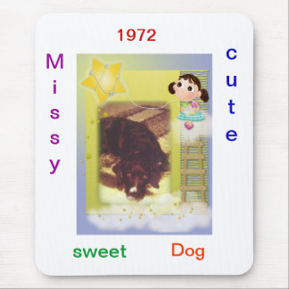 De leuke hond van Missy Muismat