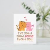 De leuke Humor van de Woordspeling van de Briefkaart (Staand voorkant)