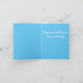 De leuke kaart van de hondverjaardag (Binnen)