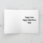 De leuke Kaart van de Valentijnsdag van de (Binnen)