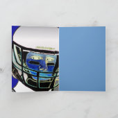 De leuke Kinder Football Gepersonaliseerde Kaart (Binnen)