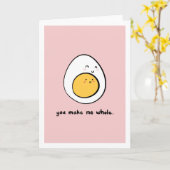 De leuke Lege Kaart van de Liefde/van de (Gele Bloem)