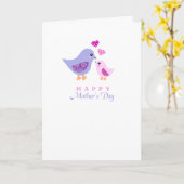 De leuke moeder en kindkaart van het kaart (Gele Bloem)