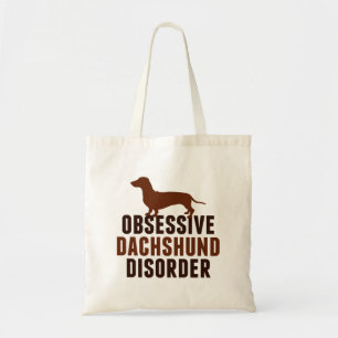 De leuke Obsessieve Wanorde van de Tekkel Tote Bag