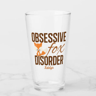 De leuke Obsessieve Wanorde van de Vos Glas