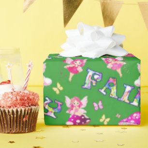 De leuke omslag van de het patroonpartij van de cadeaupapier