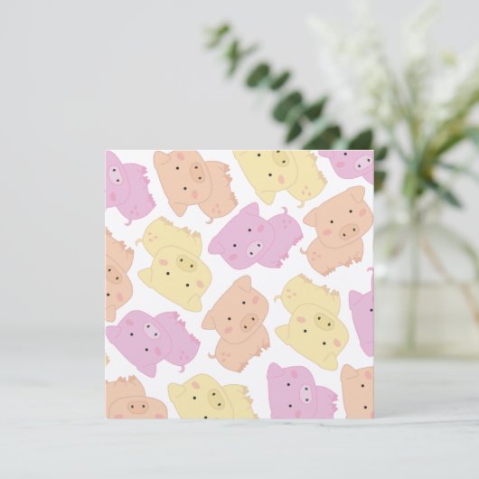 De leuke Partij van de Verjaardag van Weinig Kaart (Staand voorkant)