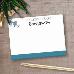 De leuke Speld van de Duw van het Bureau van de Post-it® Notes