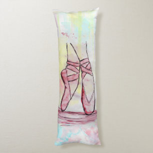 De leuke van de de schoenenschets van het Ballet Lichaamskussen