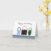 De leuke Verjaardag van Beurzen Kaart (Gele Bloem)