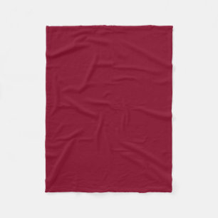 De Leuke Volledige Kleur van Bourgondië Fleece Deken