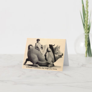 De Leuke vriend van de Geheimen LOL van de Humor Kaart