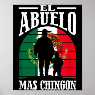De leukste opa funny mexico mexicaanse opa poster