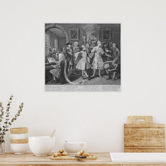 De Levee van Rake Poster (Keuken)