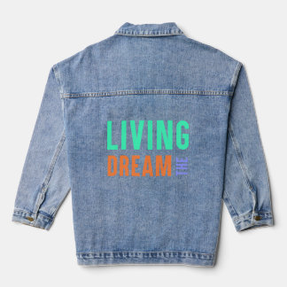 De Levende Droom – Inspirerend Lifestyle Design Denim Jacket
