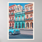 De levendige atmosfeer van La Havana Poster (Voorkant)