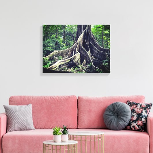 De levensboom canvas afdruk (Insitu (Woonkamer))