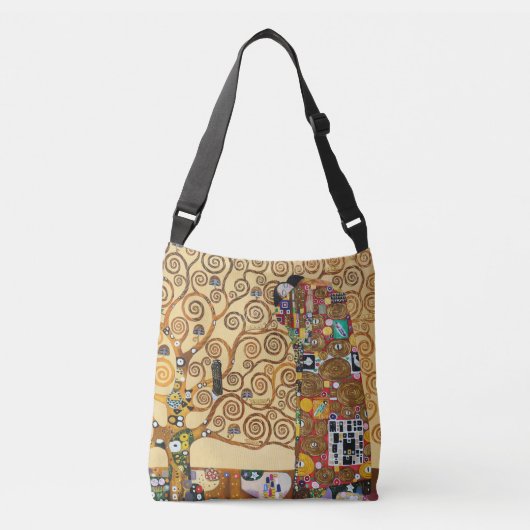 De levensboom | Gustav Klimt | Crossbody Tas (Voorkant)