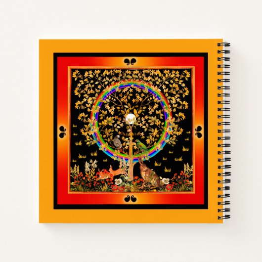 De levensboom notitieboek (Achterkant)