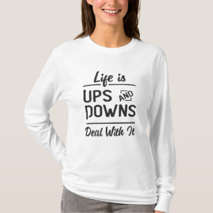 De levenscyclus van de aandelenmarkt is de handel t-shirt