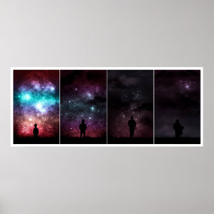 De levenscyclus van de creatieve geest poster