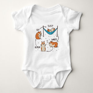 De levenscyclus van een cavia romper