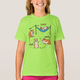 De levenscyclus van een cavia t-shirt