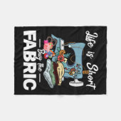 De levensduur is kort en koop de verbinding fleece deken (Voorkant (Horizontaal))