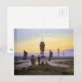 De levensfasen van Caspar David Friedrich Briefkaart (Voorkant / Achterkant)