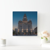 De lever bouwklok vierkante klok (Huis)