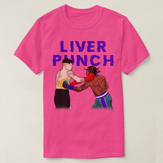 De lever punch davis t-shirt (Design voorkant)