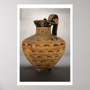 De "Levy Oinochoe", een oost-oriënterende v Poster